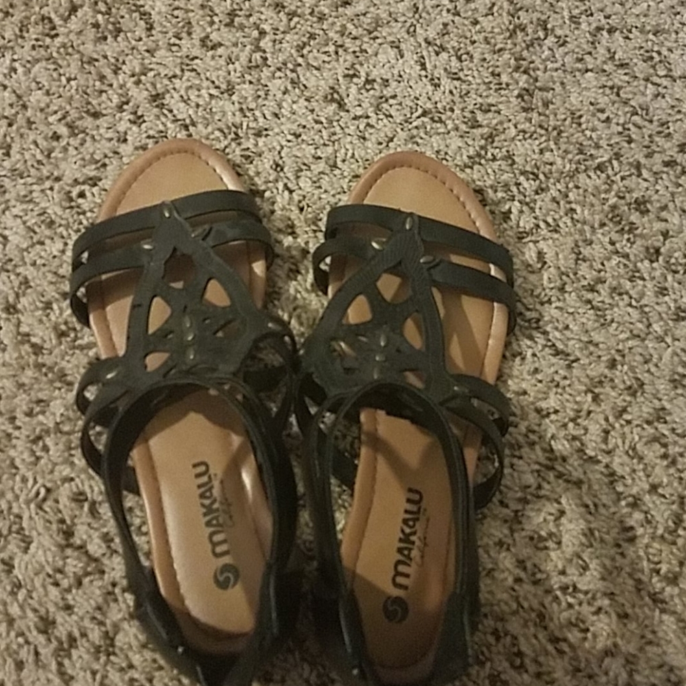 Brown sandals